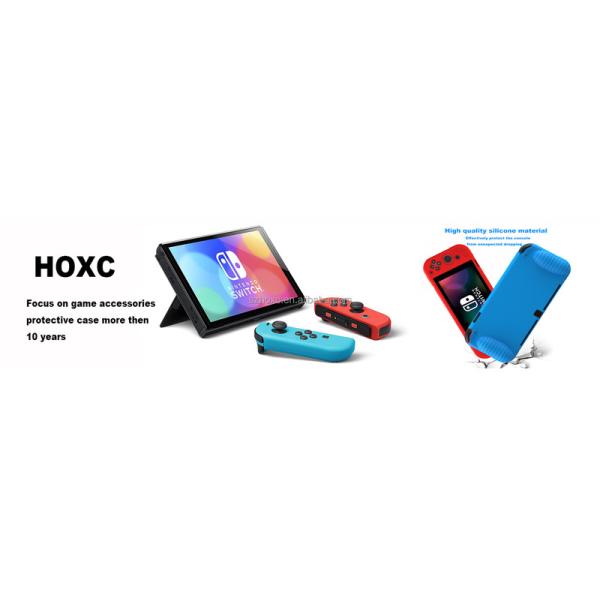 Water Proof Shock Render HOXC Nintendo Switch OLED Case, Resistant Silicone Cover Device For OLED Switch, New Release Silicone Cover For Nintendo