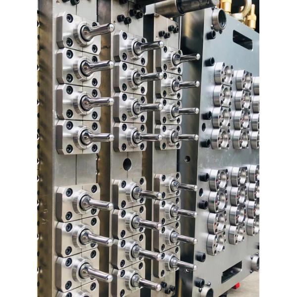 Multi Cavity Molding Plastic Bottle Mould / Custom Plastic Injection Molding