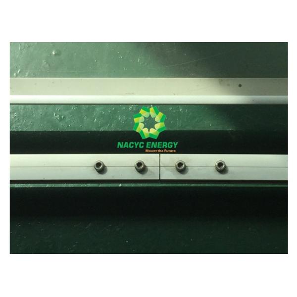 Non - Penetration Rotatable Solar Mounting System Brackets For Flat Roofs