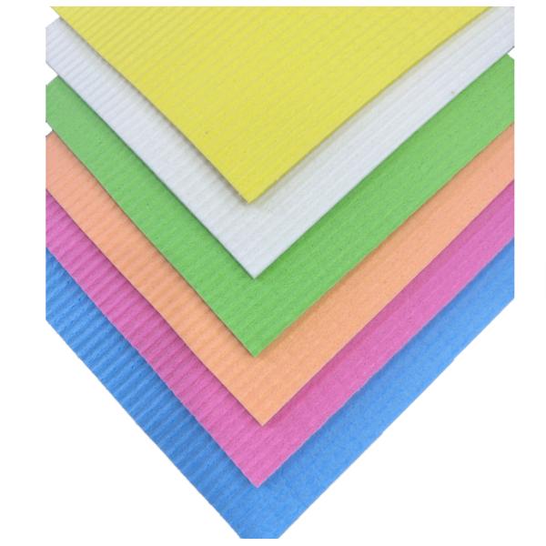 Eco Friendly Pulp Sponge Cloths Biodegradable Super Absorbent Reusable For Kitchen Cleaning