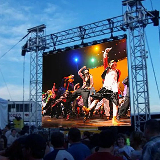 Dustproof 50W Outdoor LED Display Panels 500x1000mm Multi Function