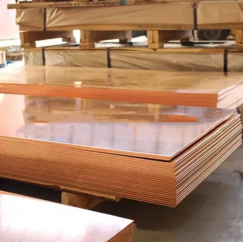 99.9% Pure Red Copper Sheet Electrical Industry C12200 2mm Thickness
