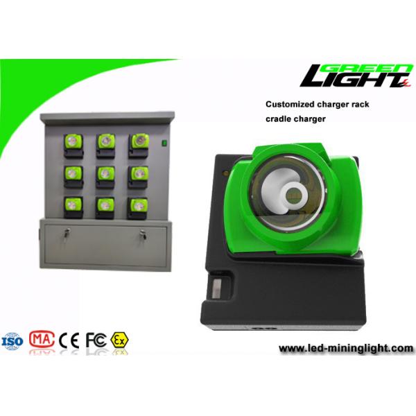 18000Lux Rechargeable LED Mining Headlamp Wireless Ultra Bright Handy Switch