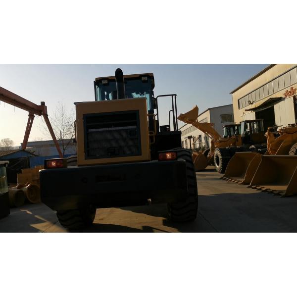 5 Ton Heavy Duty Wheel Loader Front End With 3m3 Bucket 30 Degree Gradeability