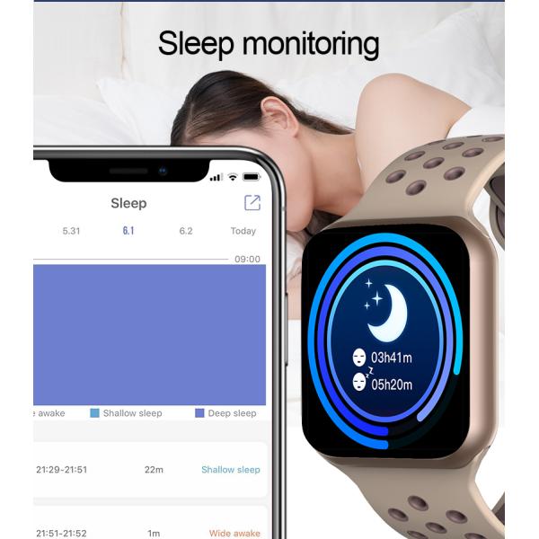 F8 ECG GT2 Smart Watch Wrist Remote Control Watch Ring Bluetooth