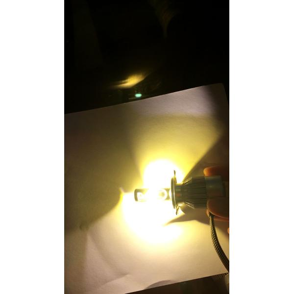 H4 LED Headlight Bulbs Conversion Kit 40W 6000K 4000LM Extremely Bright Philips Chips Hi / Lo Beam