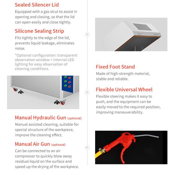 Cleaning Auto Parst Engine Block Spray Cleaning Machine High Pressure