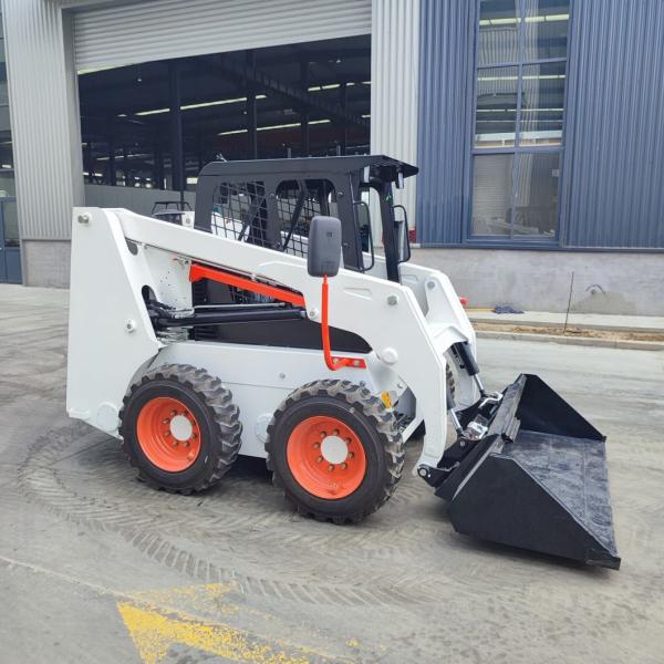 Small Forklift Slip Loader Multi-Function Diesel Skid Steer Loader 3433*1740*2007