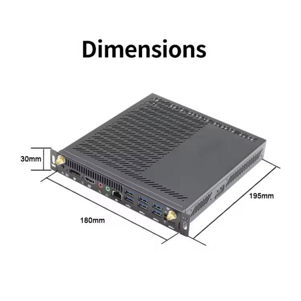 OPS Mini I5 Interactive Touch Screen Whiteboard Display Linux Operating System Embedded DDR4 HD Industrial Computer Accessory