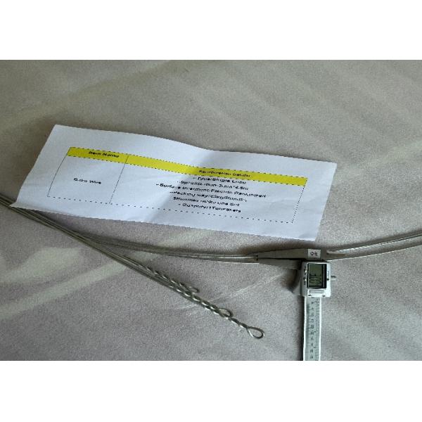 3mm Single Loop Galvanized Baler Wire 4.5m Length