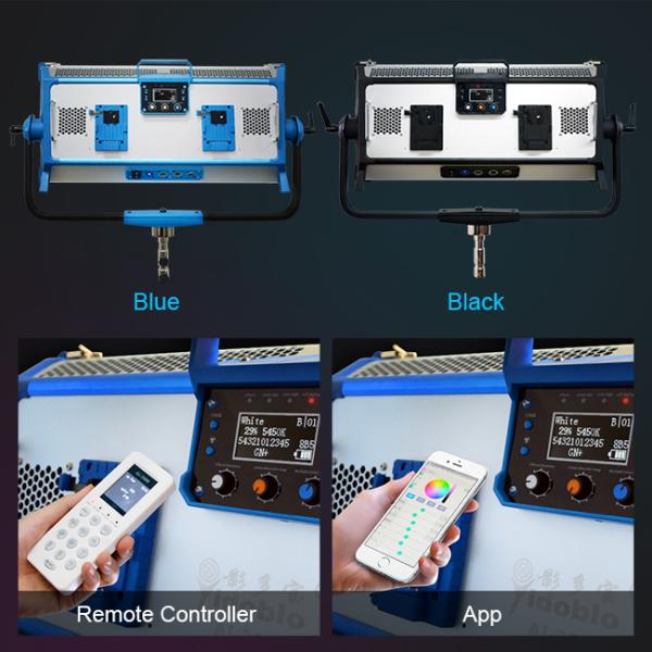 Large flat LED photography light with adjustable color temperature easy to carry and suitable for film studio shooting and fill light