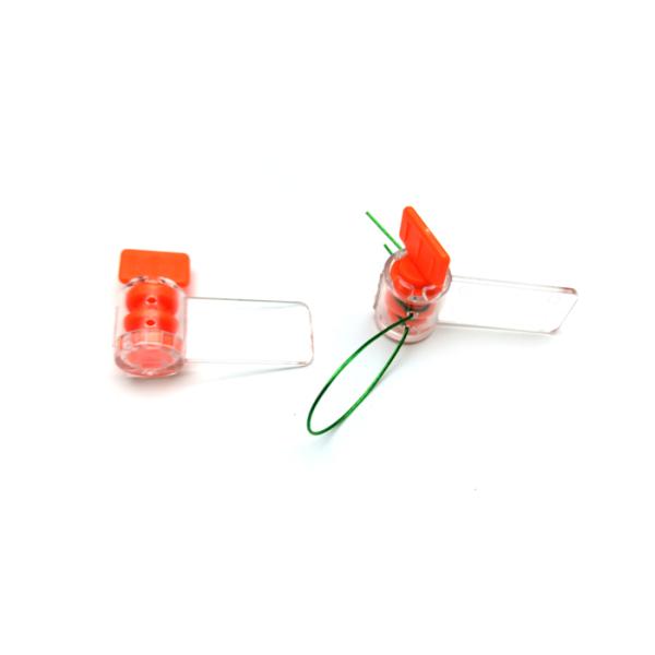 PC ABS Plastic Electric Meter Seals With 22.5*13mm Markable Area