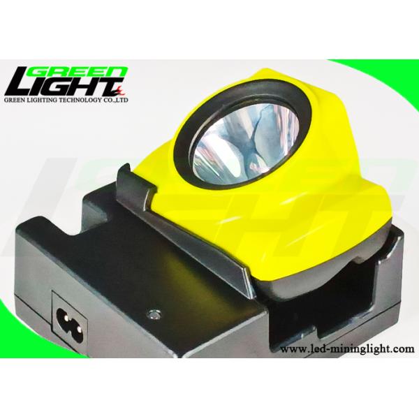 18000lux Led Cordless Mining Light Anti Drop And No Shell Cracking Yellow Color