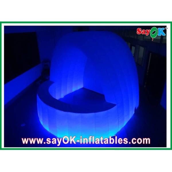 Inflatable Work Tent Led Lighting White Inflatable Bar Durable For Wedding Celebration Best Inflatable Tent
