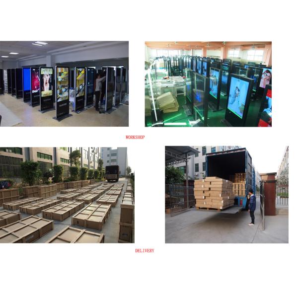 47inch Floor Standing Touch Screen Network Android LCD Digital Signage Display For Hotel