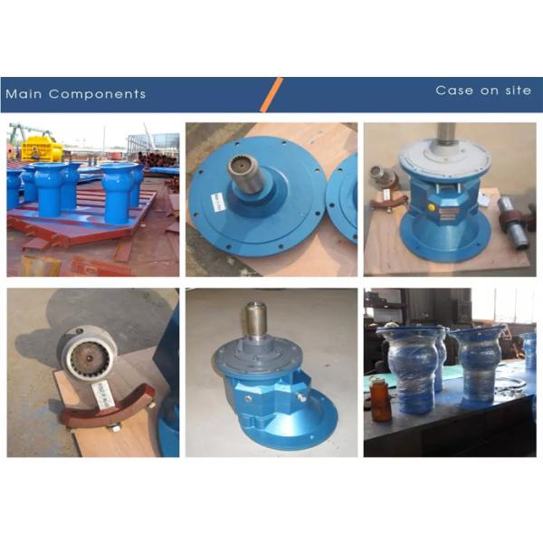 Safe Cement Screw Conveyor Flexible Screw Conveyor 273mm Outer Pipe Diameter
