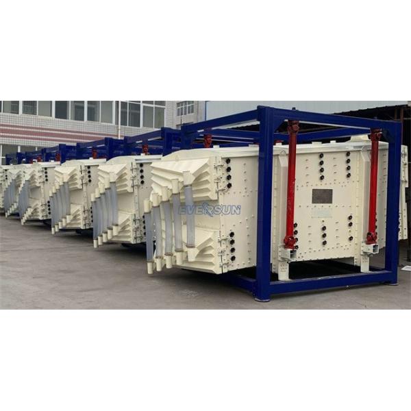 Large Output Multilayer Graded Square Gyratory Sifter For Magnetic Materials