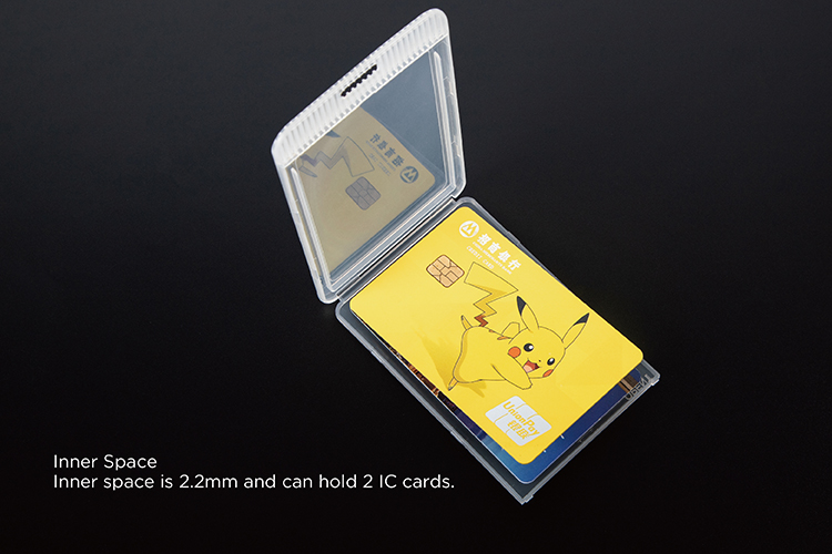 Double-Sided Clear ID Badge Holder | Custom PP Card Case