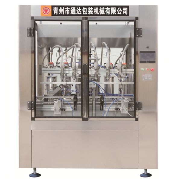 Automatic tomato sauce filling capping machine