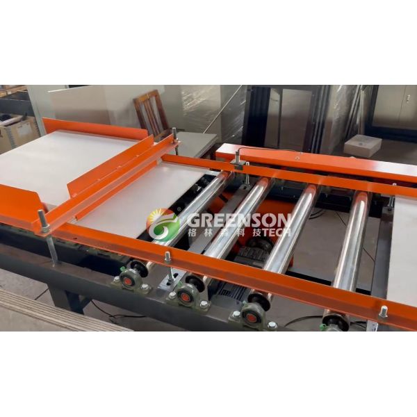 Full Automatic Gypsum Ceiling Board Making Machine Gypsum Ceiling Tiles Machine