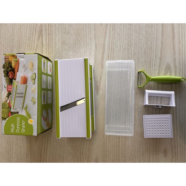 Custom Logo Handheld Vegetable Chopper Slicer Grater for Multifunctional Kitchen Prep