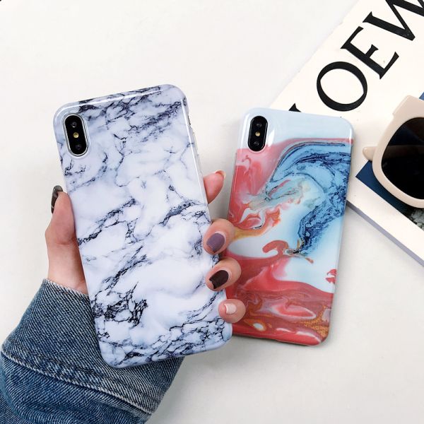 Iphone X TPU marble case, Iphone X protective TPU case, Iphone X accessories