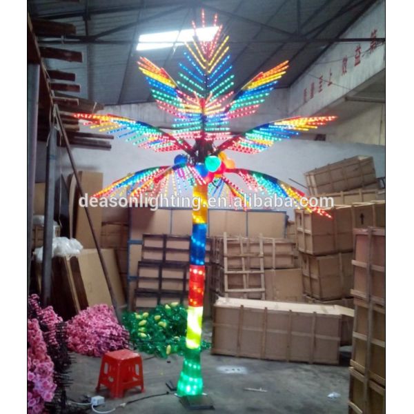 high quality mini led palm tree light