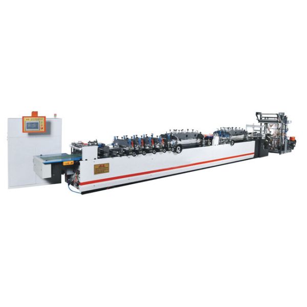 Three Side Sealing Bag Making Machine 600mm Roll Dia 160 Section Per Min PLC control
