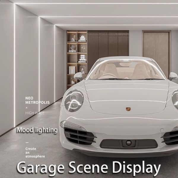 Multifunctional LED Surface Mounted Embedded Dark Mounted Linear Light For Corridor Living Room Ceiling