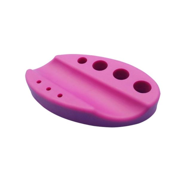 High Quality Silicone Permanent Makeup Machine Stand Holder Tattoo Makeup Pigment Ink Cup 3 colors
