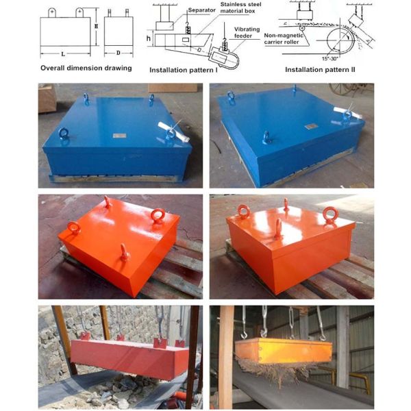 Stable Performance Overband Magnetic Separator High Operational Reliability