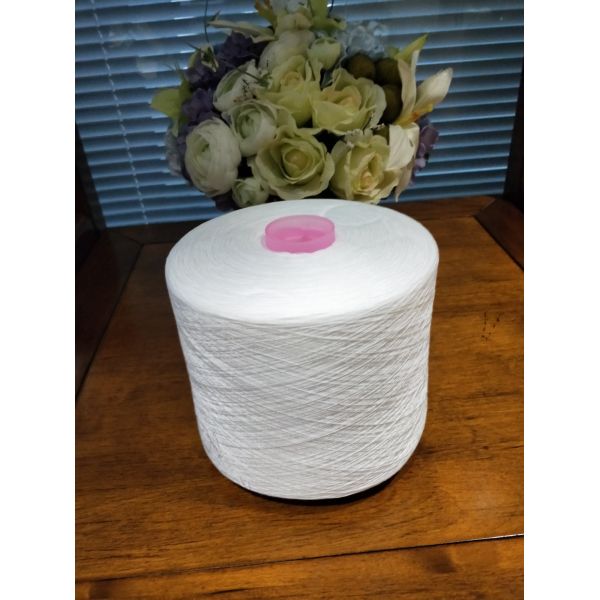 Recycled Spun Polyester yarn with GRS certificate 20S