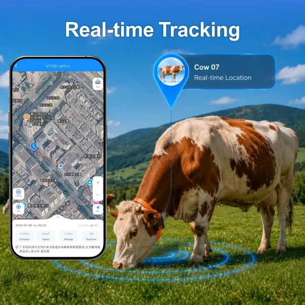 VP-Herd High Precision Pet GPS Tracker with Multi Mode Positioning