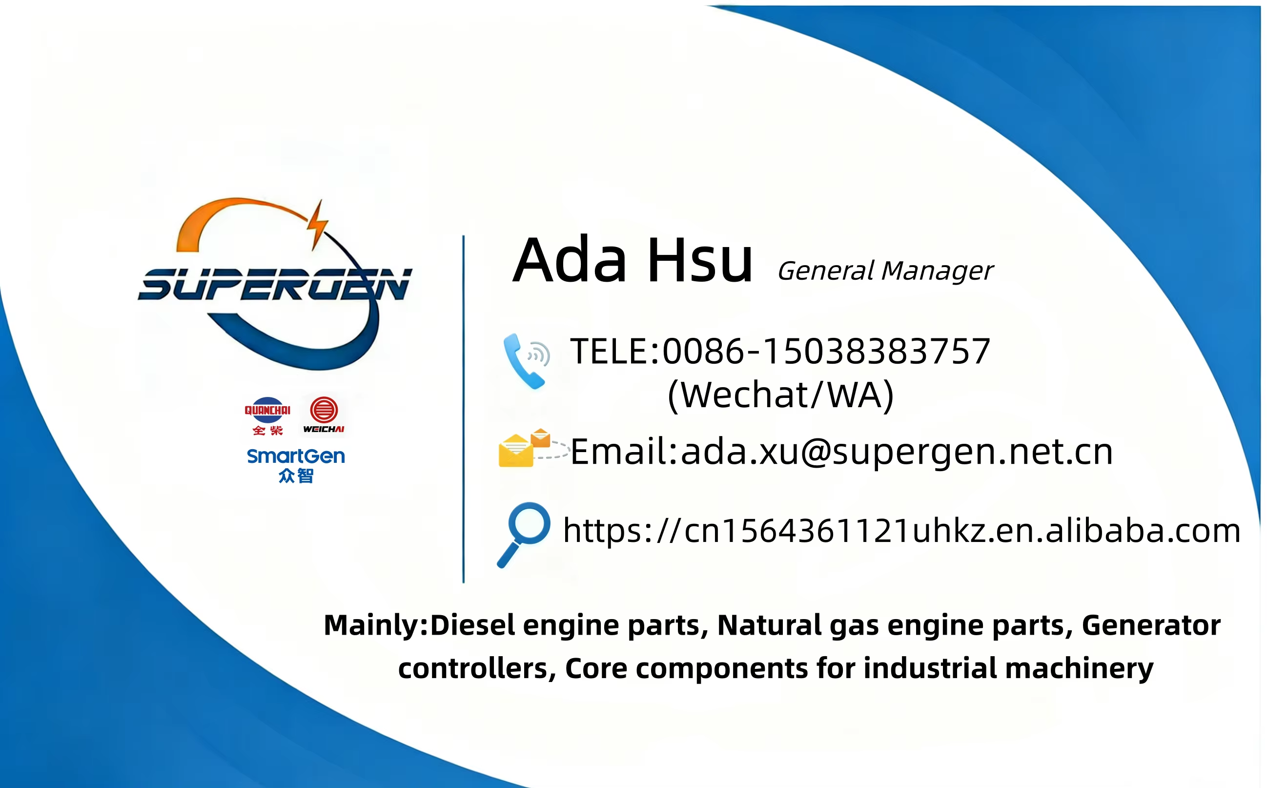 Original Brand New SmartGen Diesel-Driven Control Panel Air Compressor Controller with Plastic Components ACC7100A