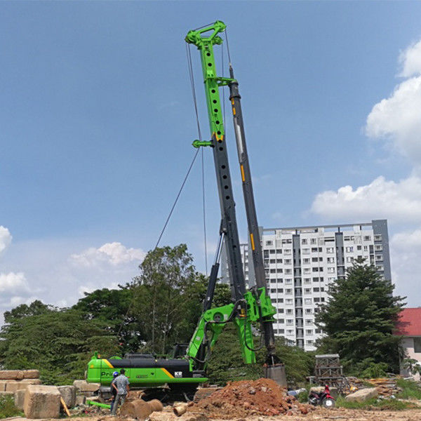 Diameter 2500 mm Depth 80 m Hydraulic Piling Rig Max. torque 285kN.m