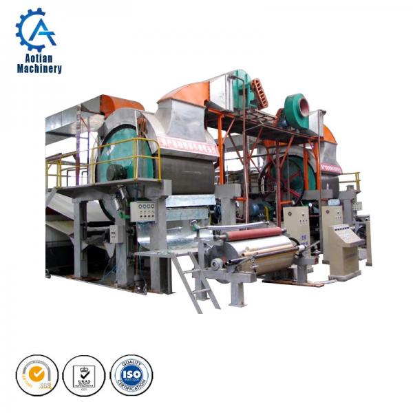 Buy Paper Mill Waste Paper Recycling Machine Toilet Paper Making Machine Fourdrinier Tissue Paper Machine at wholesale prices