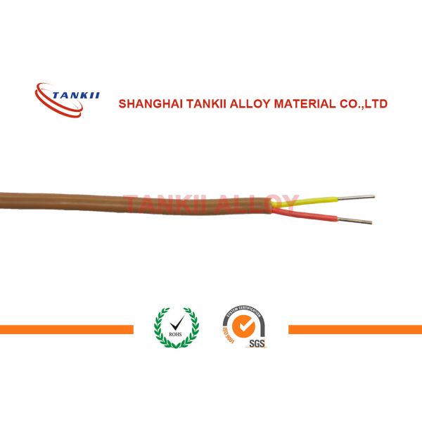 ANSI Color Code Type T Thermocouple Extension Wire With 200 Centigrade Degree