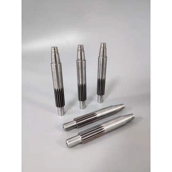 Precision mold core components showing detailed machining and surface finish