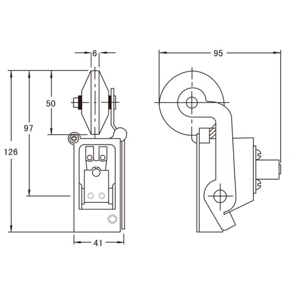 2A PUV Connection Touched Clinical Elevator Limit Switch With Lift Parts