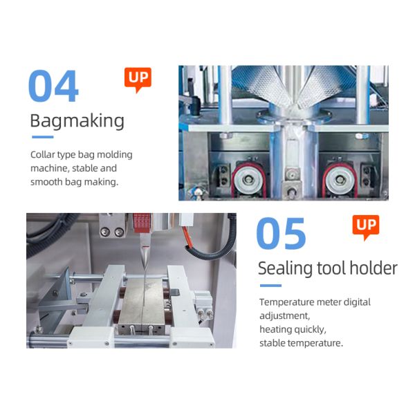 Automatic Packaging Machine Super High Speed 150 Bags / Min Automatic Vertical Packing Machine For Snack Food Potato Chips