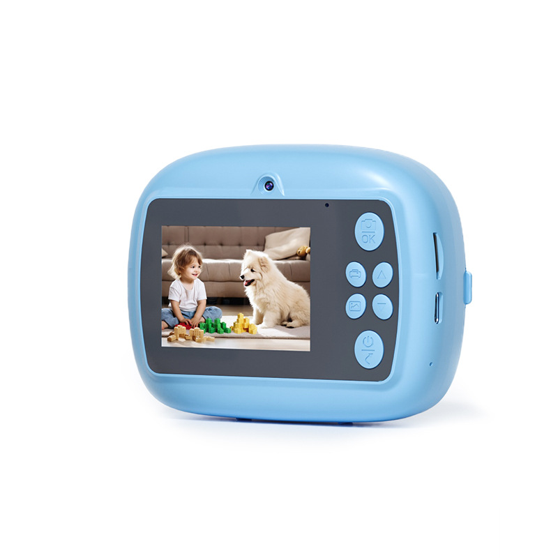 Cross-border Multifunctional Children's Camera, Instant Camera, Can Take Selfies and Print, Portable Small Camera