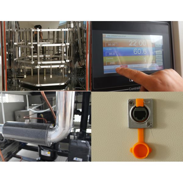 Accelerated Aging Resistance Ozone Test Chamber For Rubber Cracking