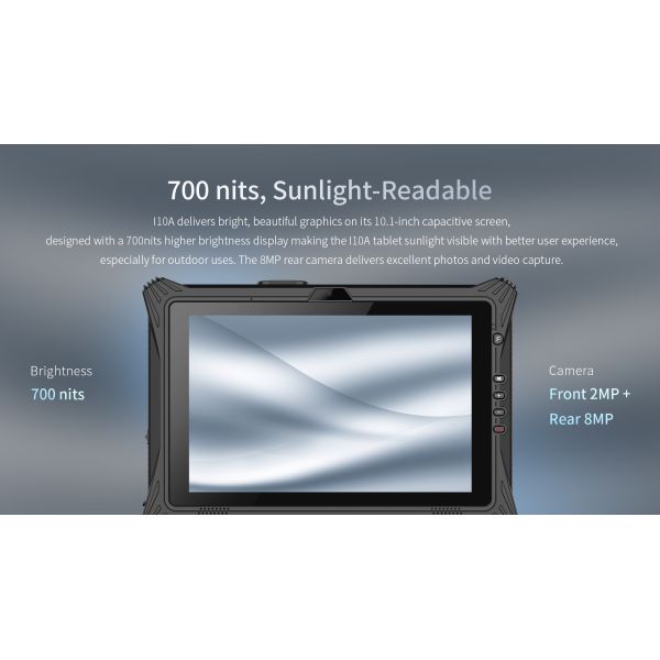 10Inch Rugged Tablets Windows I7/I5 Processor 4G Sunlight Readable Drop Resistant