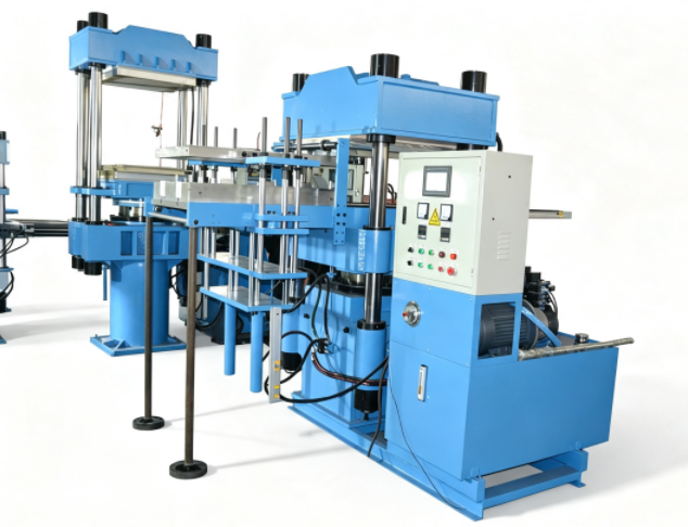 2RT Rubber Vulcanizing Press Machine with PLC and Electric Heating