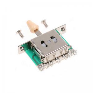 China Potentiometer 5 Way Electric Guitar Switches Aluminum Alloy 25mm on sale