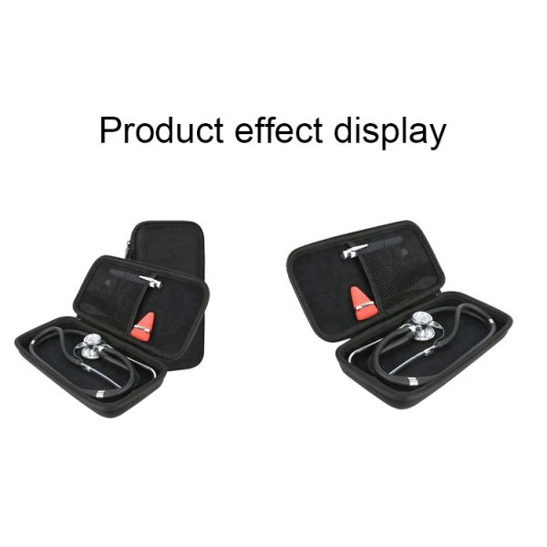 Large Shockproof Stethoscope Bag Case With 2 Zipper Head