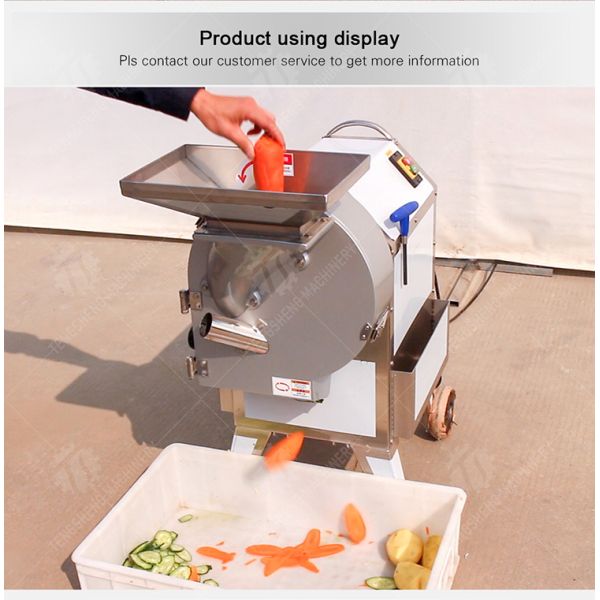 Root vegetable cutting machine soybeans Potatoes and round tuber crops Carrots and longitudinal root vegetables papaya pumpkin wax gourd Carrot radish