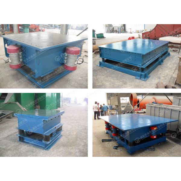 High Operating Efficiency Cement Vibrating Table 0.1T - 2.0T For Molds