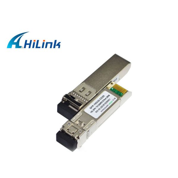 60km SFP+ Bidirectional Fiber Optic Transceiver Module CE RoHS Certification
