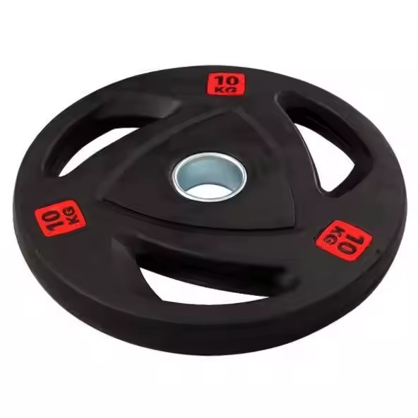 Buy 15kg Rubber Weight Plates Customized Weight Lifting Plates Black at wholesale prices